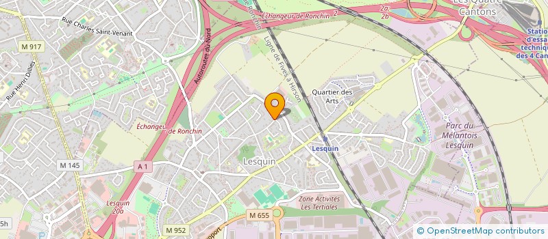 localisation de l'entreprise SCI PUELCHE MED à LESQUIN