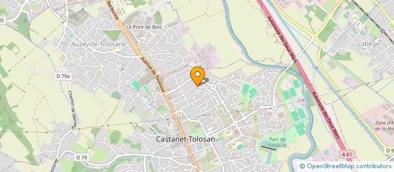 localisation de l'entreprise SCI PUERTO & CO à CASTANET-TOLOSAN