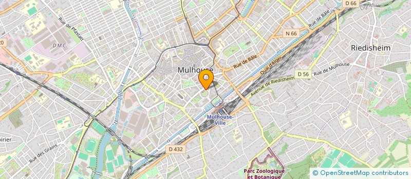 localisation de l'entreprise SCI PUFFULICI  MULHOUSE