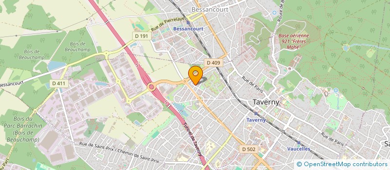 localisation de l'entreprise SCI PUGET CHOLET 8  TAVERNY