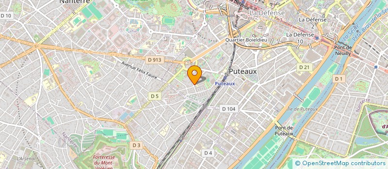 localisation de l'entreprise SCI PUGLIARES-VERDUN  PUTEAUX