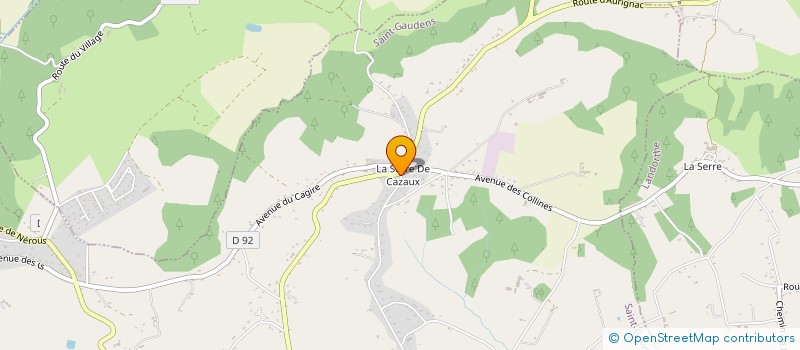 localisation de l'entreprise SCI PUGLIESI  SAINT-GAUDENS