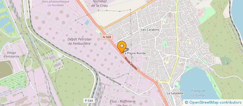 localisation de l'entreprise SCI PUGLIESI ET FRERES  FOS-SUR-MER