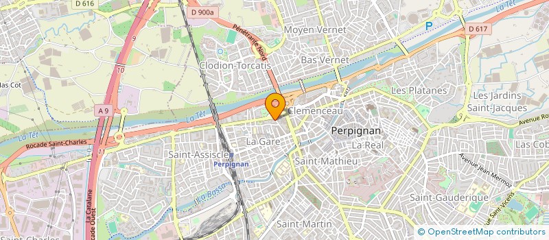 localisation de l'entreprise SCI PUIGMAX 15  MILLAS