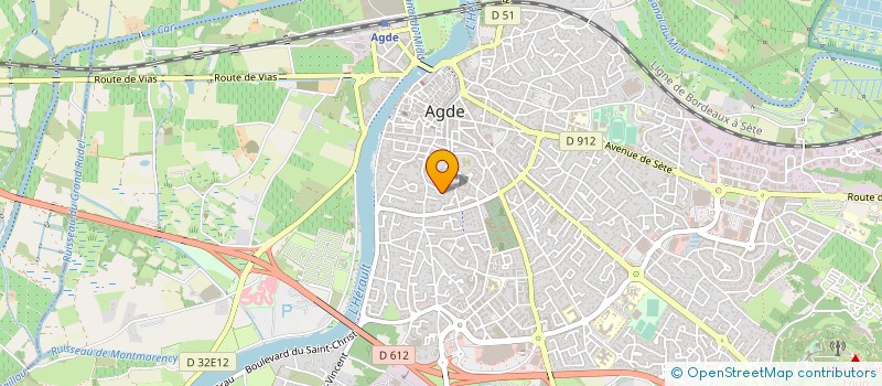 localisation de l'entreprise SCI PUISATIER à AGDE