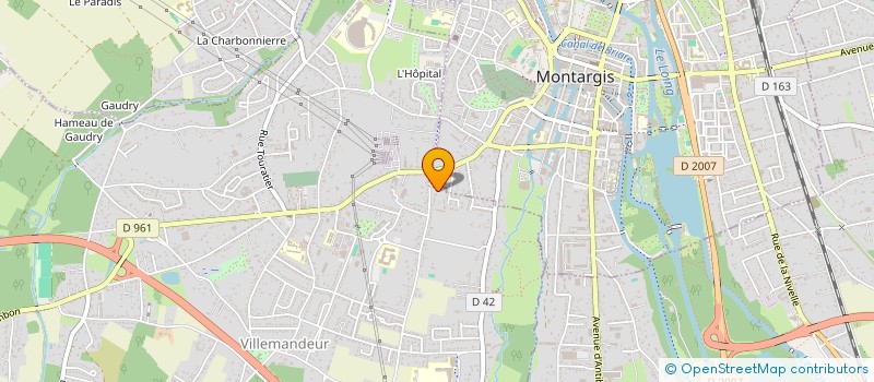localisation de l'entreprise SCI PUISAYE-FORTERRE  VILLEMANDEUR