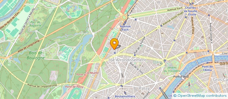 localisation de l'entreprise SCI PUISEUX  PARIS