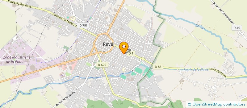 localisation de l'entreprise SCI PUITS CLOS ET DU LAURAGAIS à REVEL
