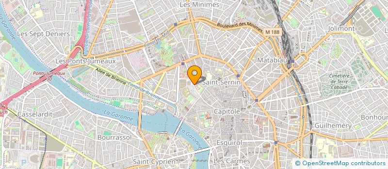 localisation de l'entreprise SCI PUITS CREUSES à TOULOUSE