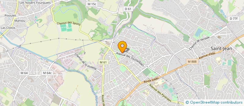 localisation de l'entreprise SCI PUITS DE BEAUZELLE à L'UNION