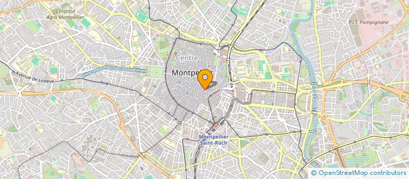 localisation de l'entreprise SCI PUITS DE SAINT ROCH à MONTPELLIER