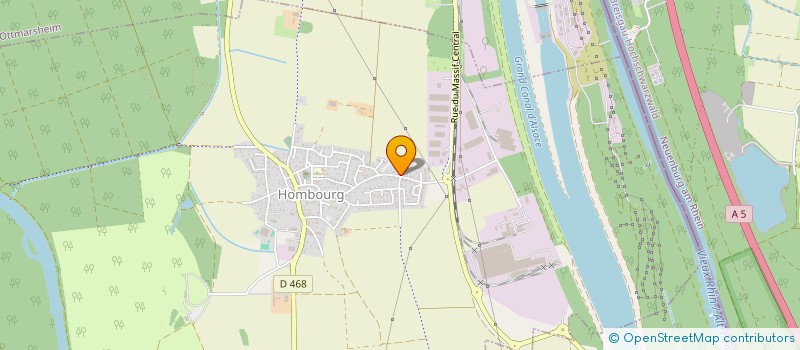 localisation de l'entreprise SCI PUJEMOTA  HOMBOURG
