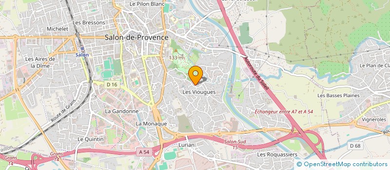 localisation de l'entreprise SCI PUJOL  SALON-DE-PROVENCE