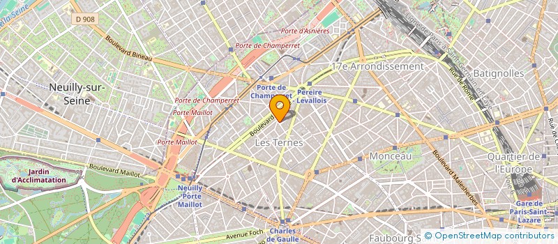 localisation de l'entreprise SCI PULGUITOS  PARIS