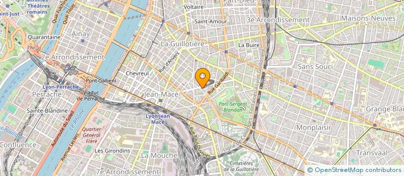 localisation de l'entreprise SCI PULPO  LYON