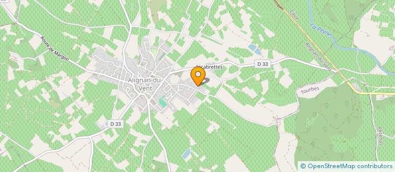 localisation de l'entreprise SCI PUMA  ALIGNAN-DU-VENT