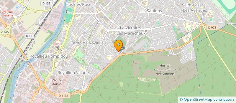 localisation de l'entreprise SCI PUMA  JAUX