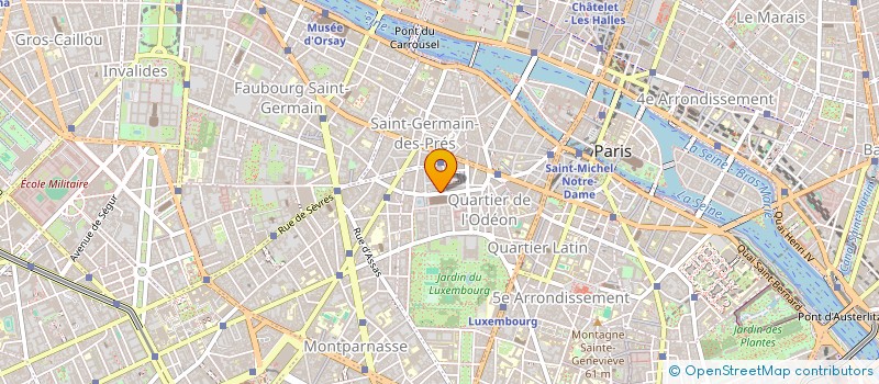 localisation de l'entreprise SCI PUMA  PARIS 06