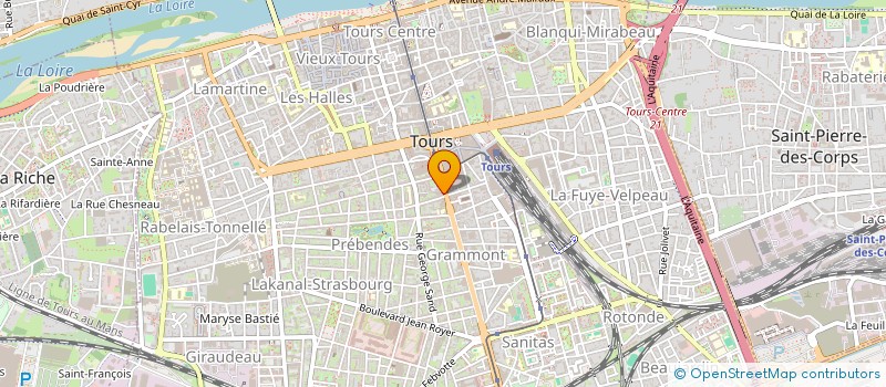 localisation de l'entreprise SCI PUMA  TOURS
