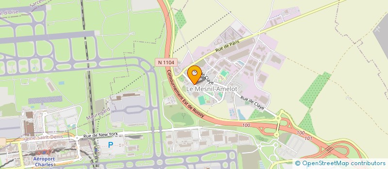 localisation de l'entreprise SCI PUMA  LE MESNIL-AMELOT