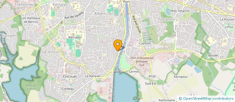 localisation de l'entreprise SCI PUMA à VANNES