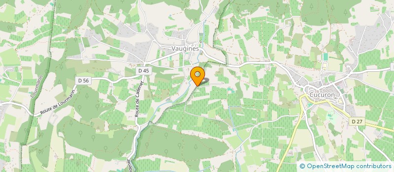 localisation de l'entreprise SCI PURA VIDA  CUCURON