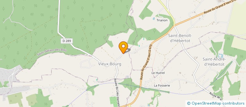 localisation de l'entreprise SCI PURA VIDA  THEIL-EN-AUGE (LE)