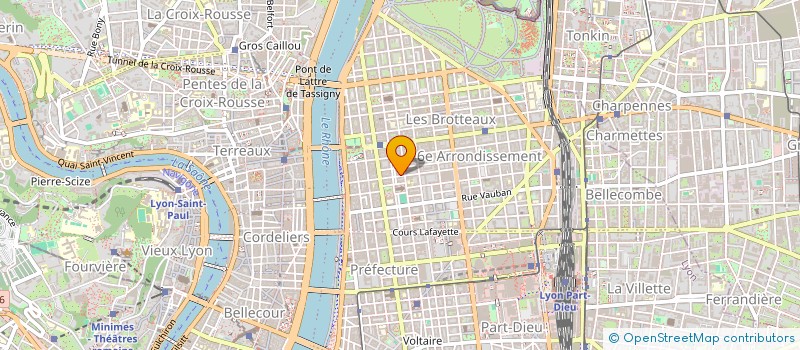 localisation de l'entreprise SCI PURCELL  LYON