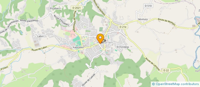 localisation de l'entreprise SCI PURRUTENIA à HASPARREN