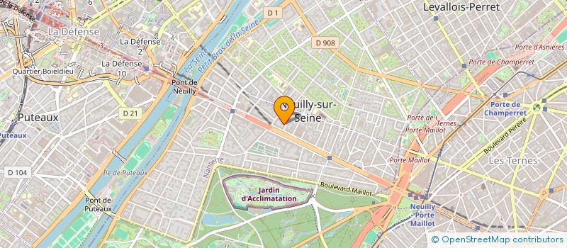 localisation de l'entreprise SCI PUSSIAU GARCIA POSADA  NEUILLY-SUR-SEINE
