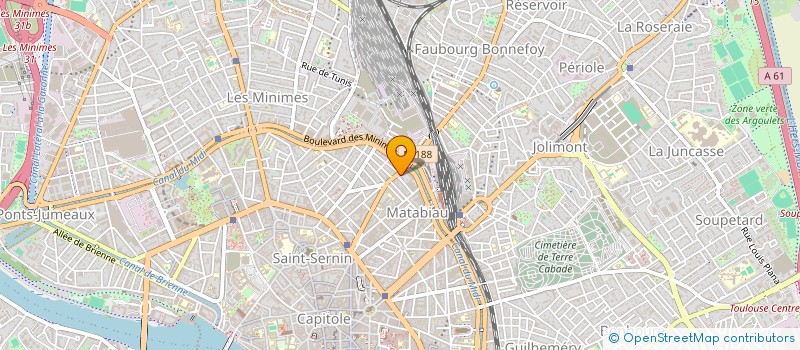 localisation de l'entreprise SCI PUTAU à TOULOUSE
