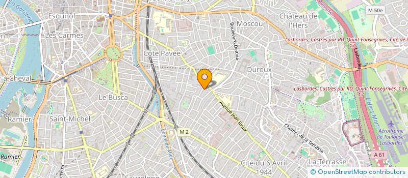localisation de l'entreprise SCI PUTAU AU CAMMAS à TOULOUSE