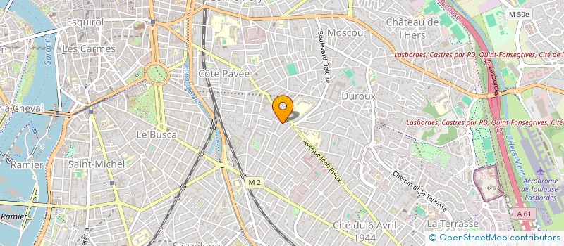 localisation de l'entreprise SCI PUTAU LE CLOS ELIE à TOULOUSE