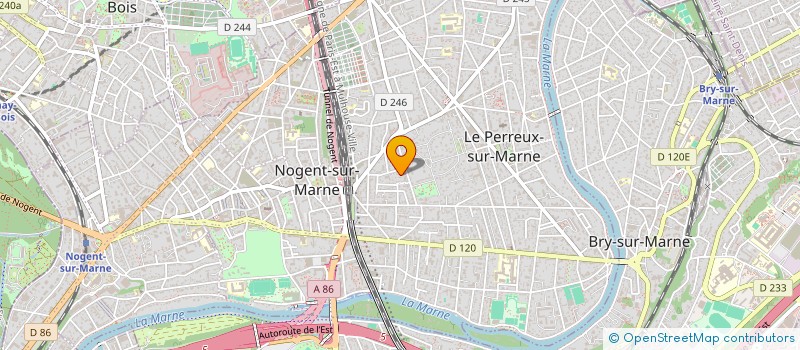 localisation de l'entreprise SCI PUTEAUX GERHARD  LE PERREUX-SUR-MARNE