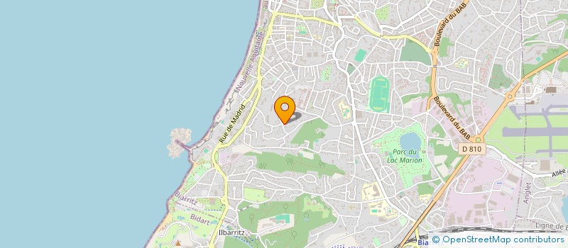 localisation de l'entreprise SCI PUTXEKI à BIARRITZ