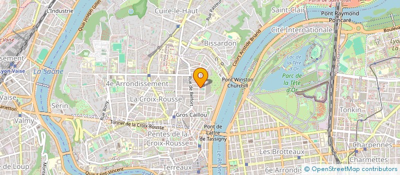 localisation de l'entreprise SCI PUVIS IMMO  LYON