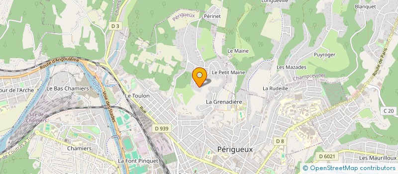 localisation de l'entreprise SCI PUY BERNARD à PERIGUEUX