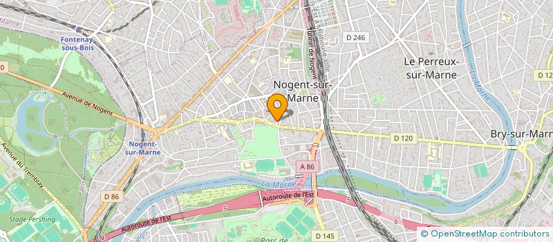 localisation de l'entreprise SCI PUY DESCAZEAU  NOGENT-SUR-MARNE