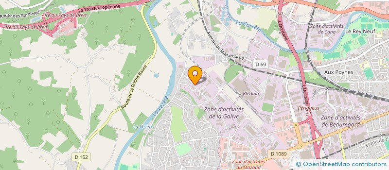 localisation de l'entreprise SCI PUY LAPIERRE  SAINT-PANTALEON-DE-LARCHE