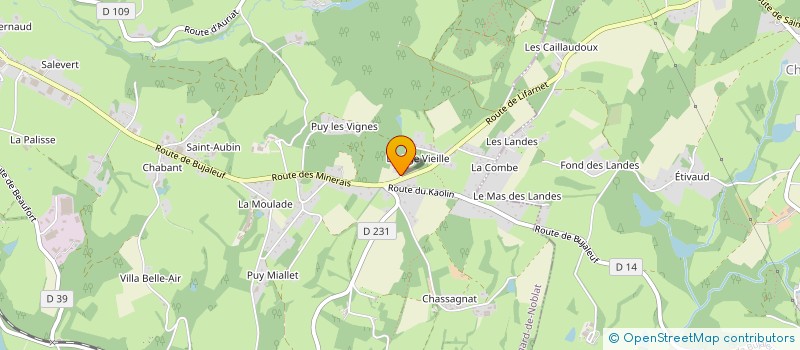 localisation de l'entreprise SCI PUY LES VIGNES à SAINT-LEONARD-DE-NOBLAT