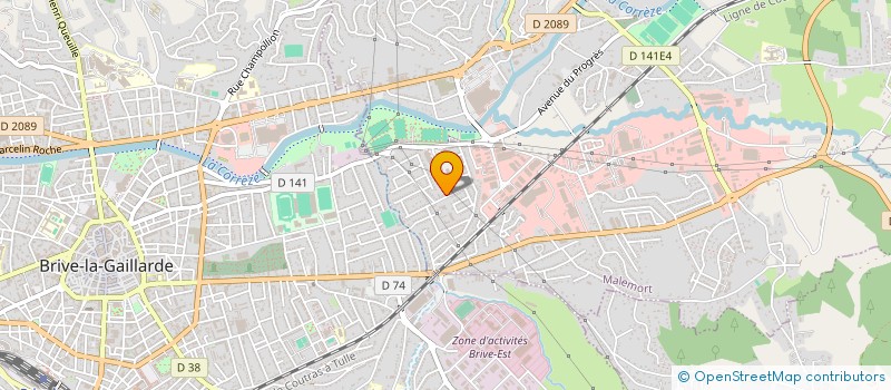 localisation de l'entreprise SCI PUYMARET à MALEMORT