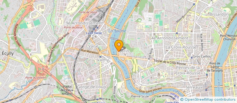 localisation de l'entreprise SCI PUYOU  LYON