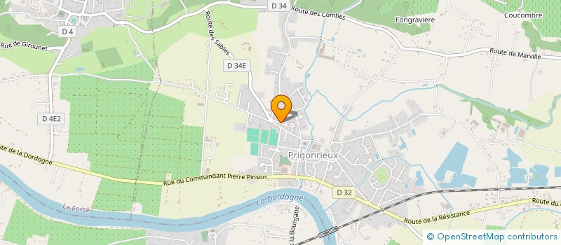 localisation de l'entreprise SCI PUYPINSOU  GINESTET