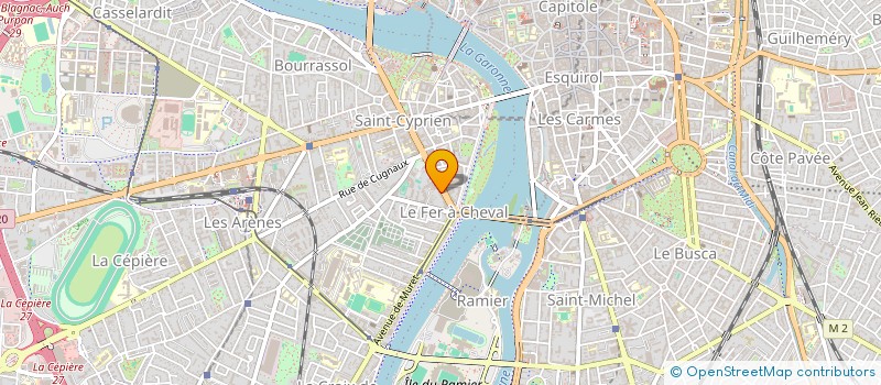 localisation de l'entreprise SCI PVC  TOULOUSE