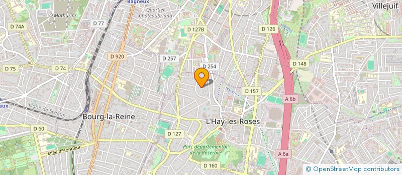 localisation de l'entreprise SCI PVC  L'HAY-LES-ROSES