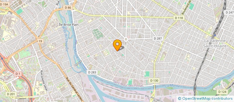 localisation de l'entreprise SCI PVC GESTION IMMOBILIERE à SAINT-MAUR-DES-FOSSES