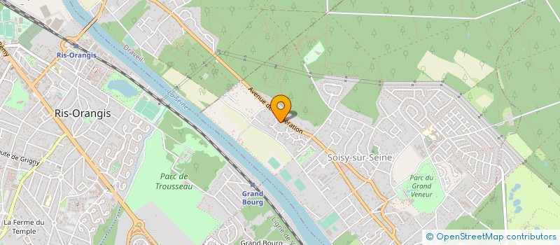 localisation de l'entreprise SCI PVCP-HARCHOLINS à SOISY-SUR-SEINE