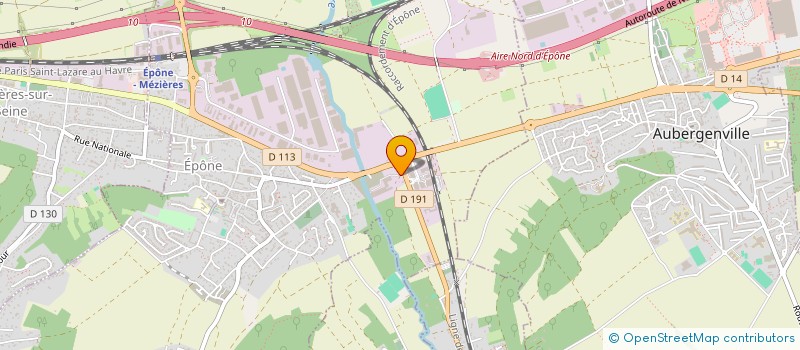 localisation de l'entreprise SCI PVH  EPONE