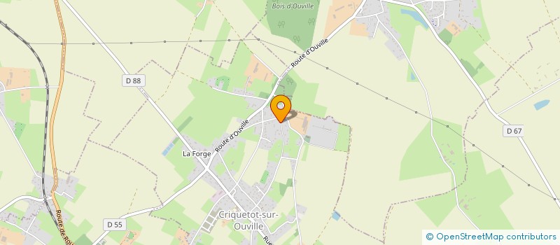 localisation de l'entreprise SCI PX SOCIETE  CRIQUETOT-SUR-OUVILLE