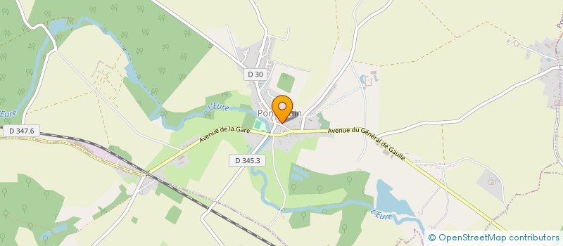 localisation de l'entreprise SCI PY 22 à PONTGOUIN